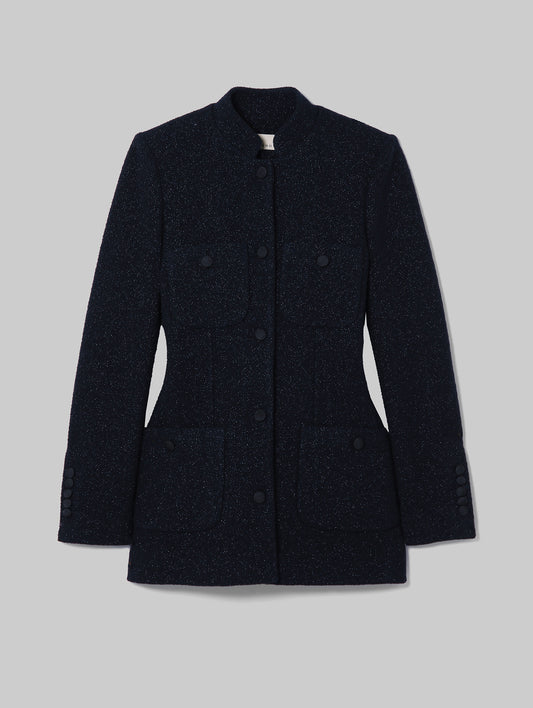 SHIMMER TWEED RAJA JACKET