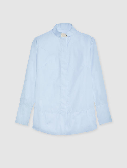 PALE BLUE NEHRU SIGNATURE SHIRT