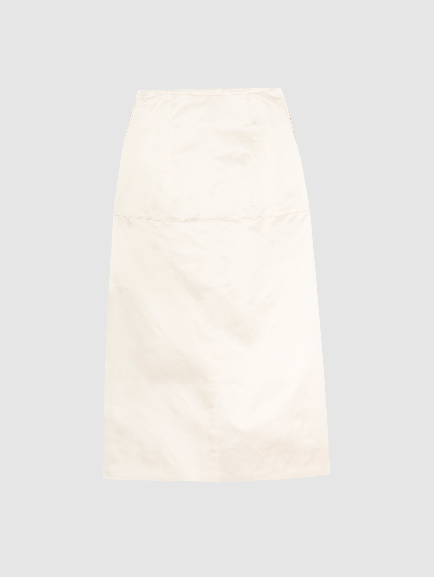 MAHA MIDI SKIRT IN SATIN DUHCESS