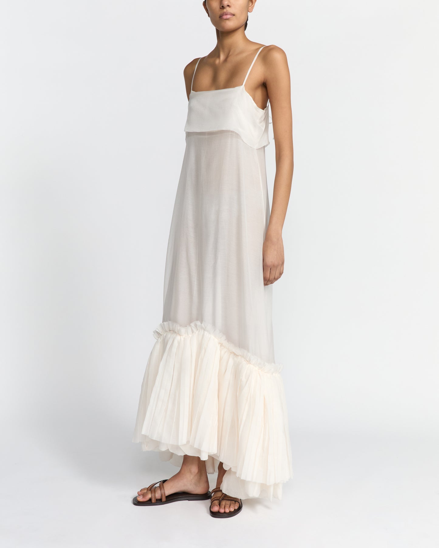 JESS FEATHER ORGANZA DRESS