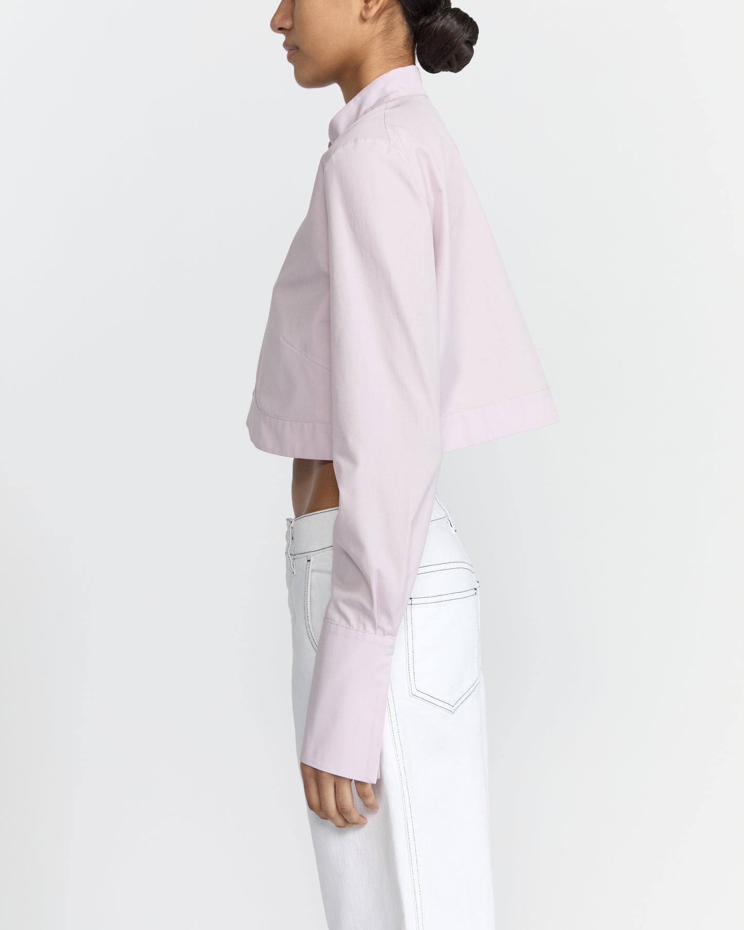 CROPPED LILAC NERHU SHIRT