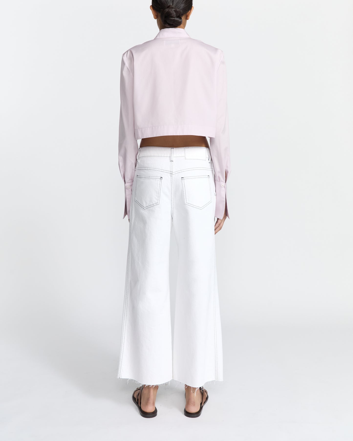 CROPPED LILAC NERHU SHIRT