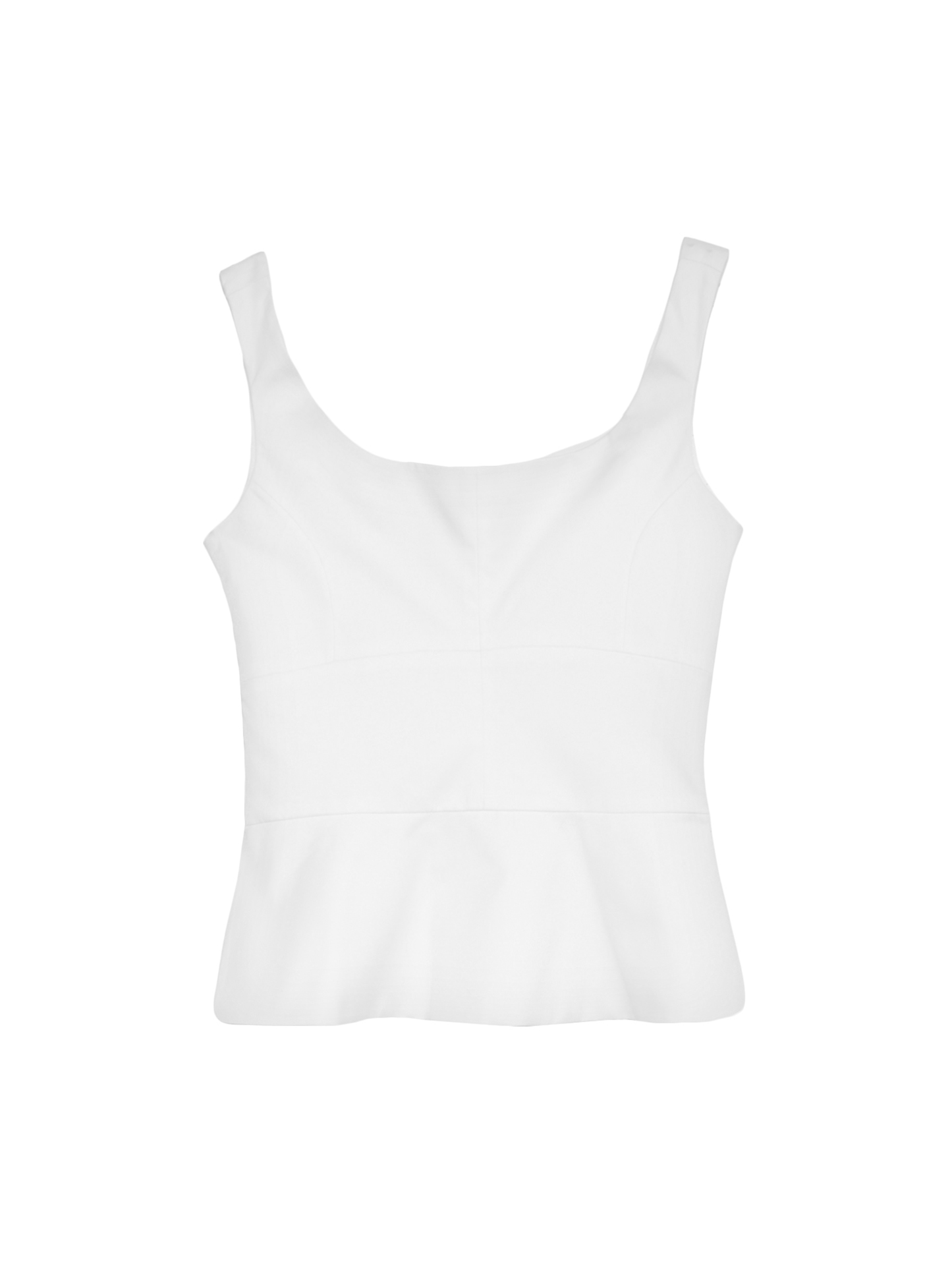 WHITE BODICE TOP