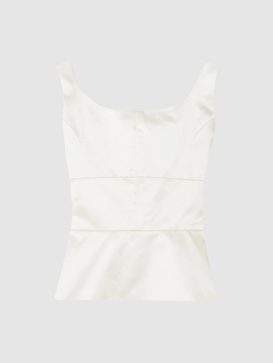 IVORY BODICE TOP