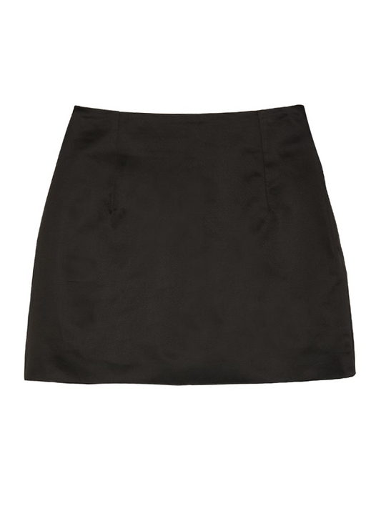 BLACK DUCHESS VERA MINI SKIRT