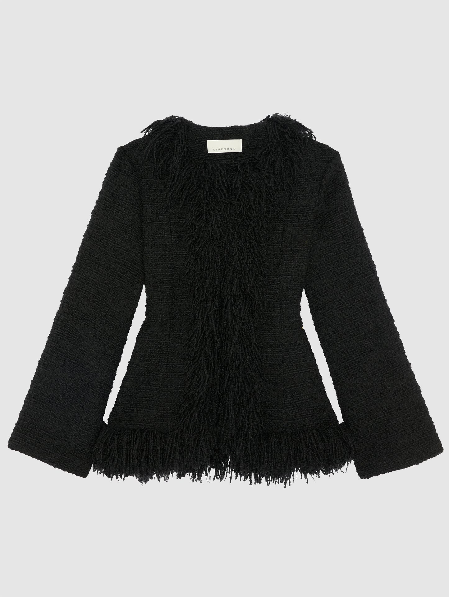 PRE-ORDER/ BLACK FRINGE BANKER JACKET