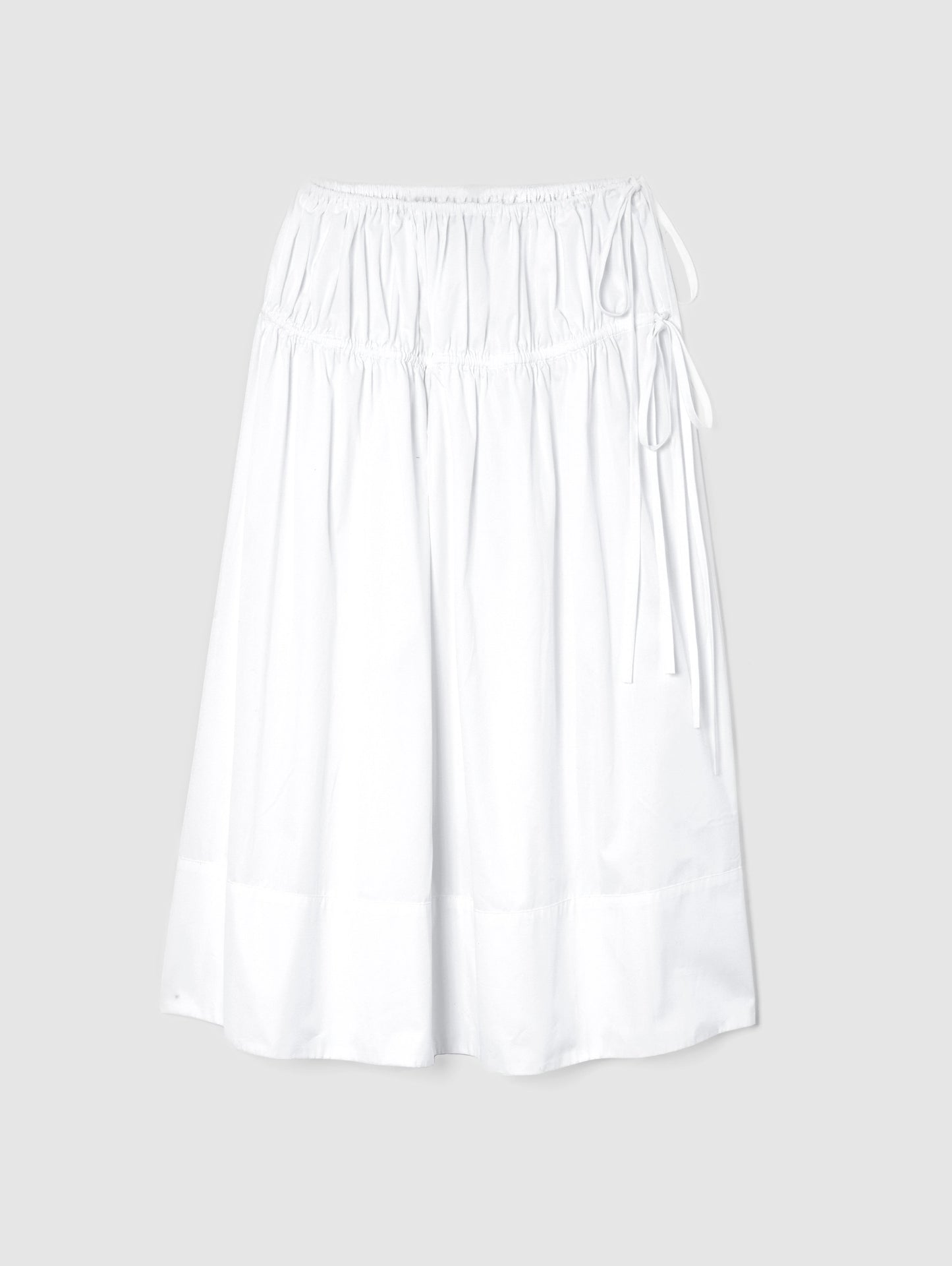 EVE SKIRT WHITE COTTON