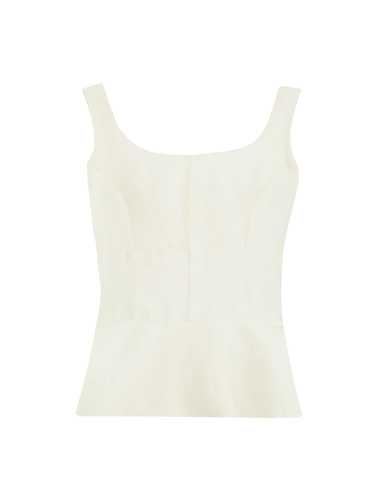 IVORY BODICE TOP FAILLE