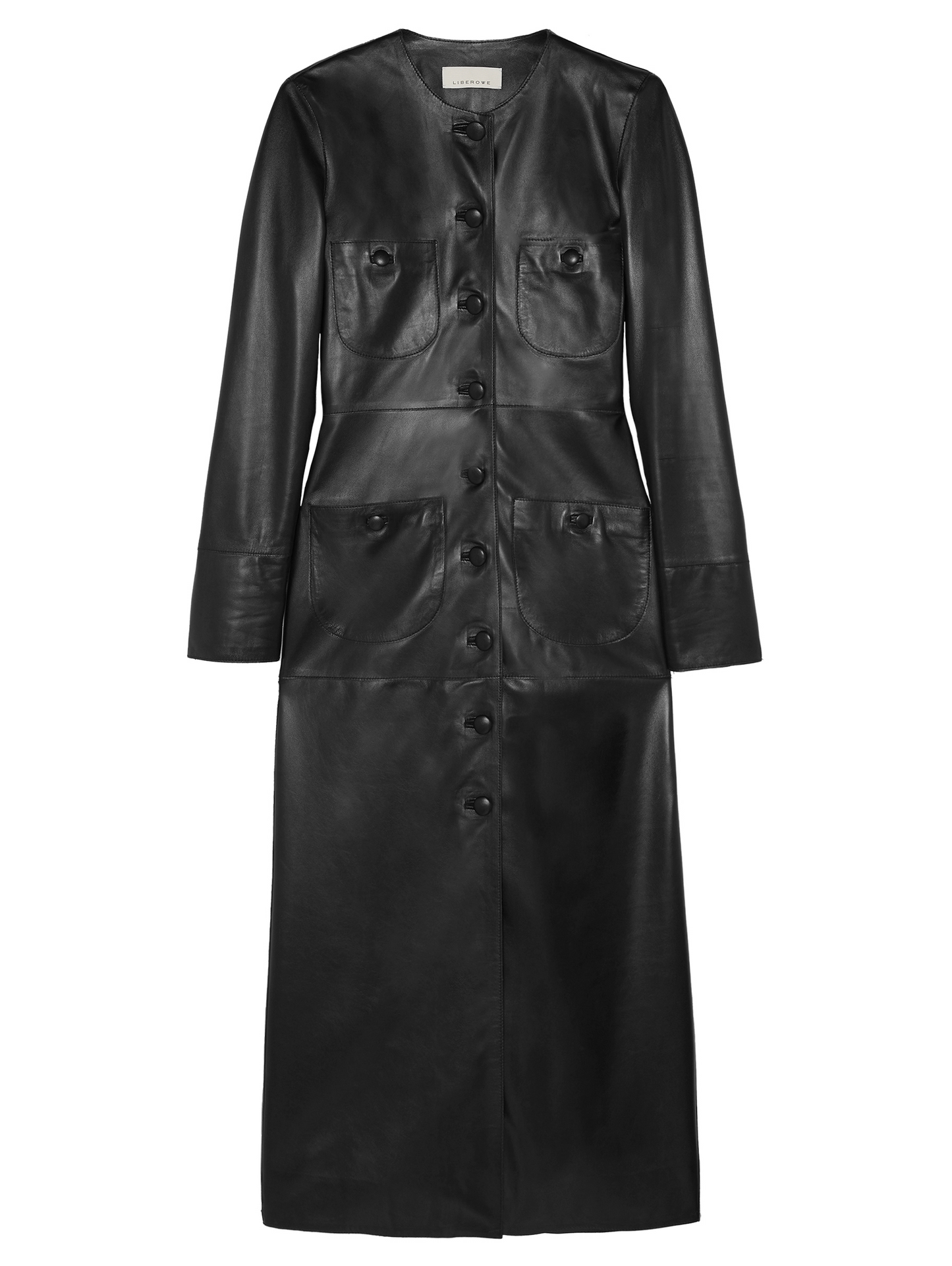 HONORE LEATHER COAT