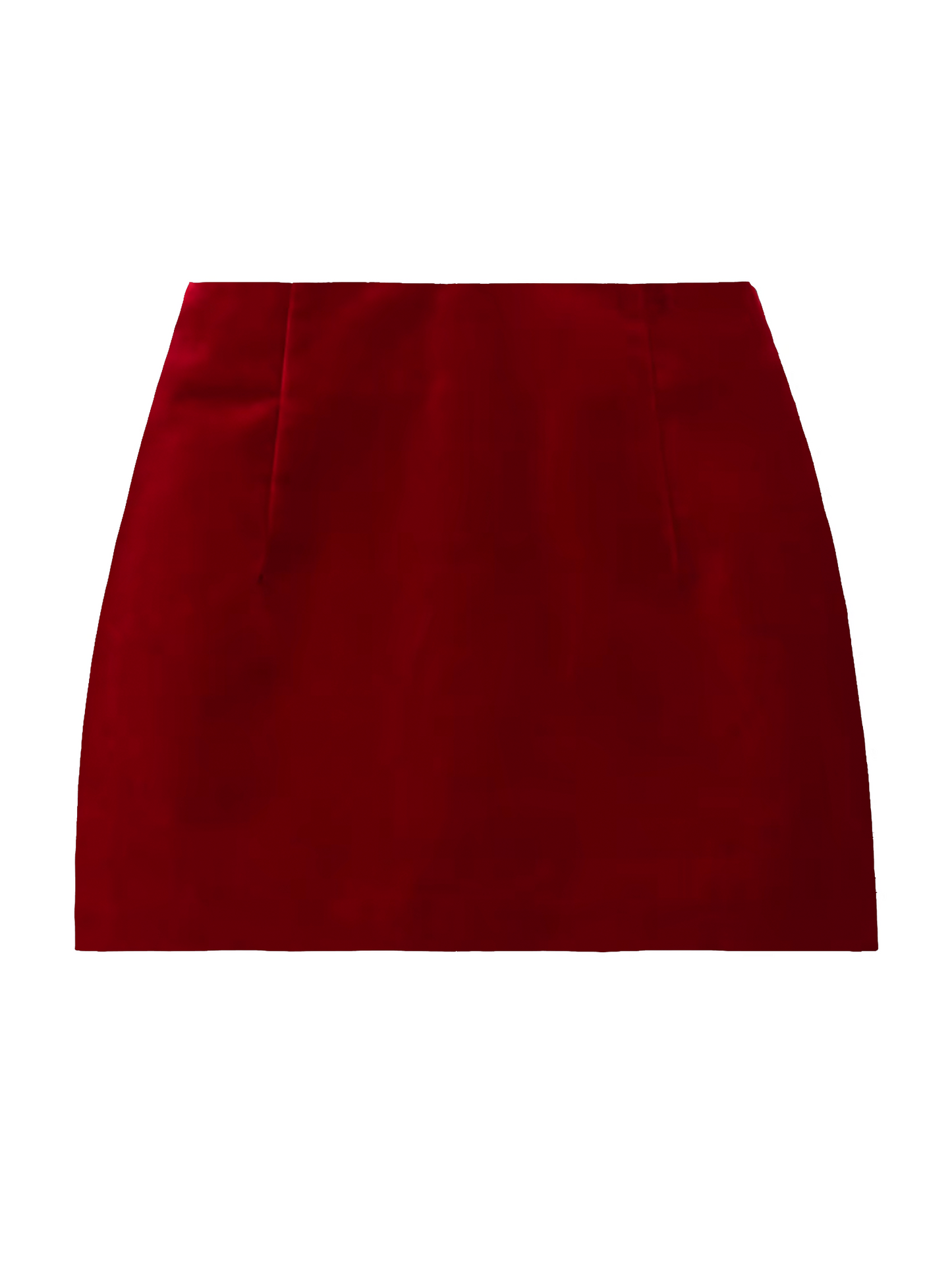 RED VELVET VERA MINI SKIRT